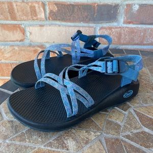 Chaco Women’s ZX1 Classic Sport Sandal, Size 9, Braid Blue